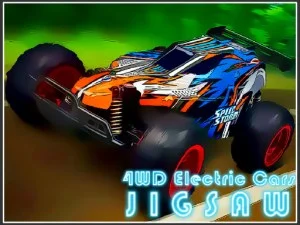 Unleashing the Puzzle Solving Beast in 4WD Electric Cars Jigsaw